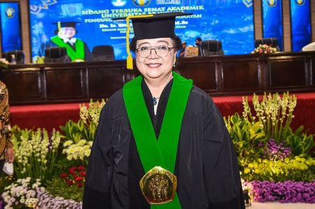 Menteri LHK Siti Nurbaya Dikukuhkan sebagai Profesor Kehormatan Fakultas Pertanian, Universitas Brawijaya